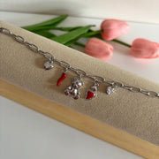 Bracciale Teddy silver