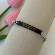 Bracciale bicolor