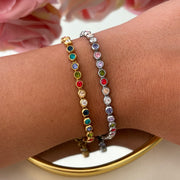 Bracciale Tennis rainbow