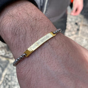 Bracciale bicolor