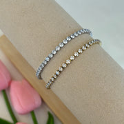 Bracciale Tennis bianco