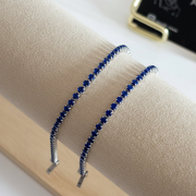 Bracciale Tennis Blu