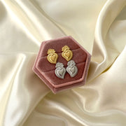 Orecchini cuore sacro