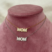 Collana Mom zirconata