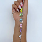 Collana Name multicolor