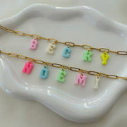 Collana Name multicolor