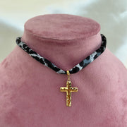 Collana Foulard Cross