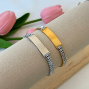 Bracciale tennis baguette