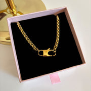 Collana bold gancio oro