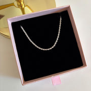 Collana torchon argento