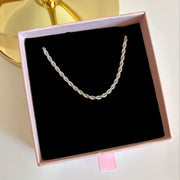 Collana torchon argento