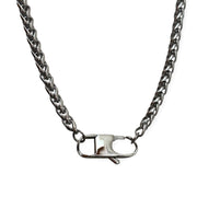Collana bold gancio argento