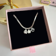 Collana Snake argento