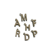 Ciondolo letterina argento